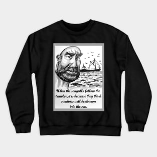 Eric Cantona Caricature Crewneck Sweatshirt